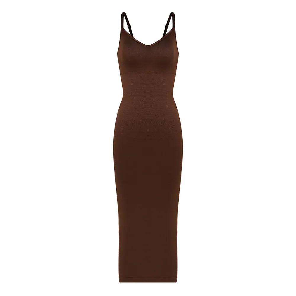 Sveltewearâ„¢ - Corset Built-In Shapewear Bodysuit Dress - Sveltewear