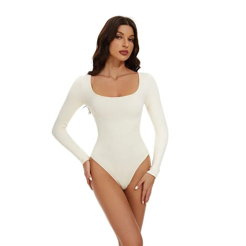 Sveltewear™ - Long Sleeve Shapewear Bodysuit - Sveltewear
