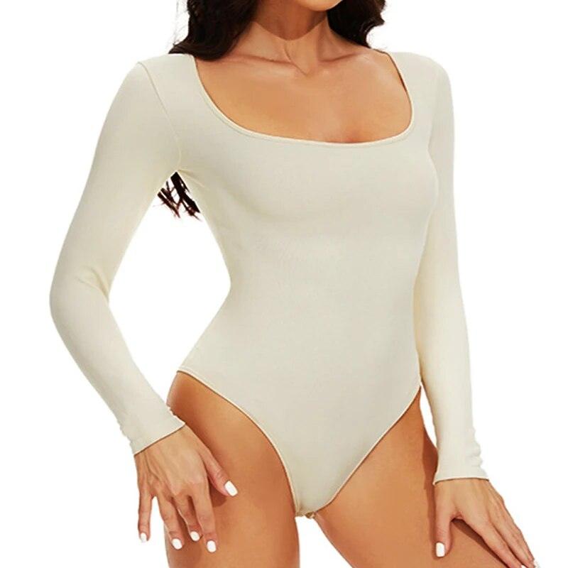 Sveltewear™ - Long Sleeve Shapewear Bodysuit - Sveltewear
