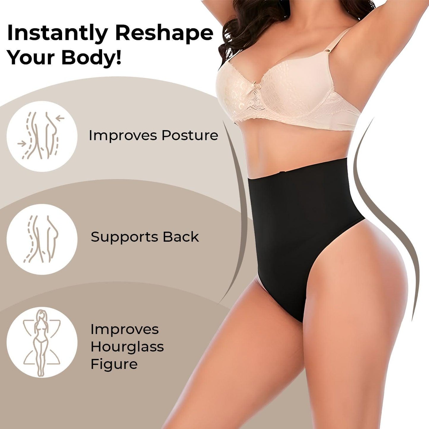 Sveltewear™ - Tummy Confidence Control Thong - Sveltewear