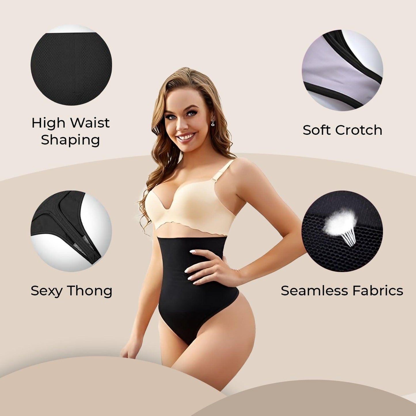 Sveltewear™ - Tummy Confidence Control Thong - Sveltewear