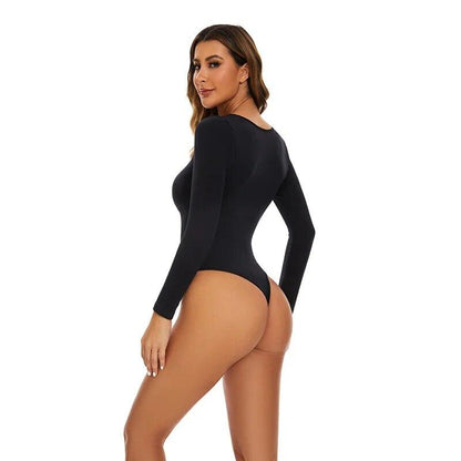 Sveltewear™ - Long Sleeve Shapewear Bodysuit - Sveltewear