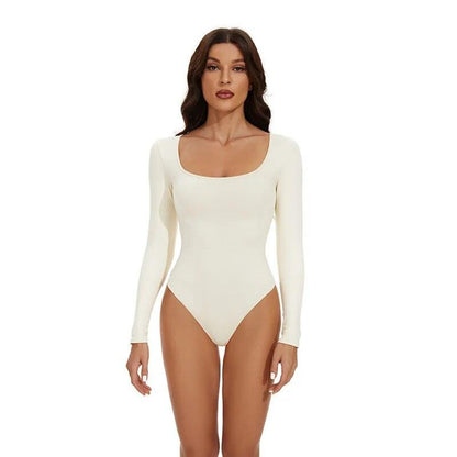 Sveltewear™ - Long Sleeve Shapewear Bodysuit - Sveltewear